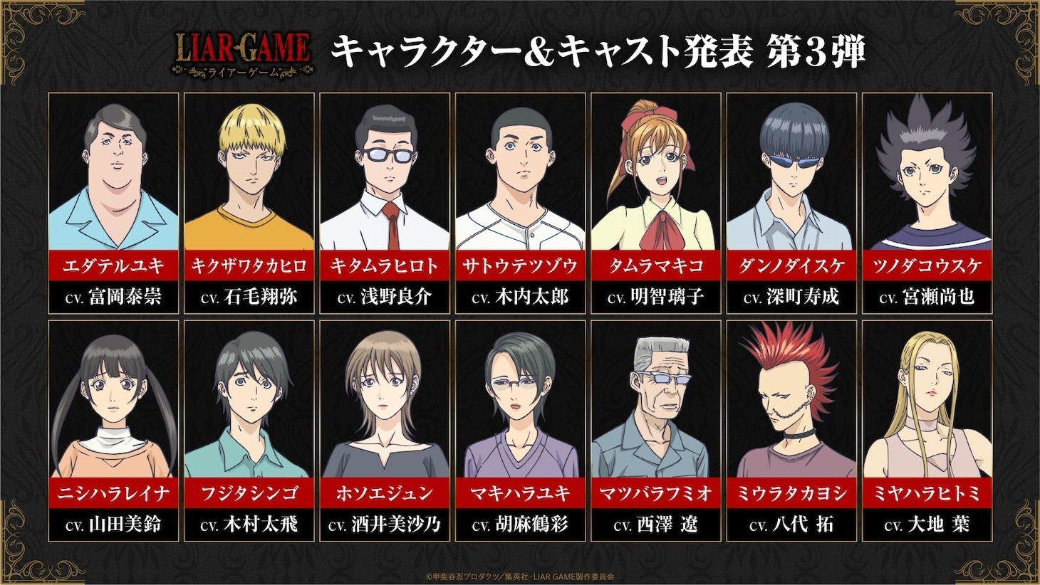 Karakter Pendukung Liar Game