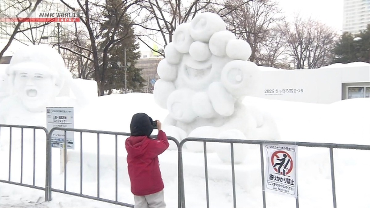 Festival Salju Sapporo Tarik Banyak Pengunjung di Hari Terakhir