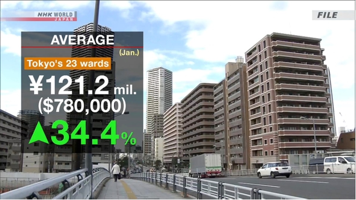 Harga Kondominium Bekas di Tokyo Cetak Rekor Tertinggi pada Januari 2026