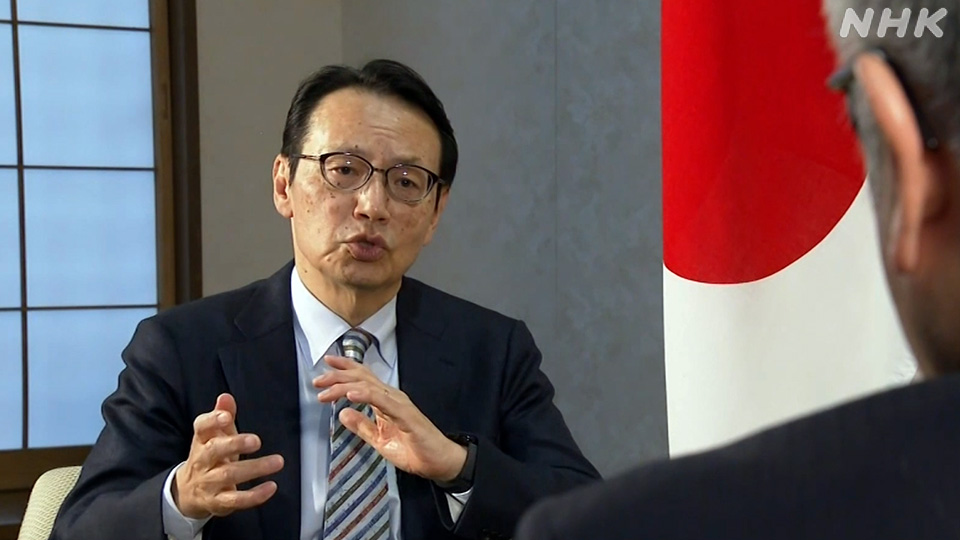 Duta Besar Jepang untuk Tiongkok Kanasugi Kenji