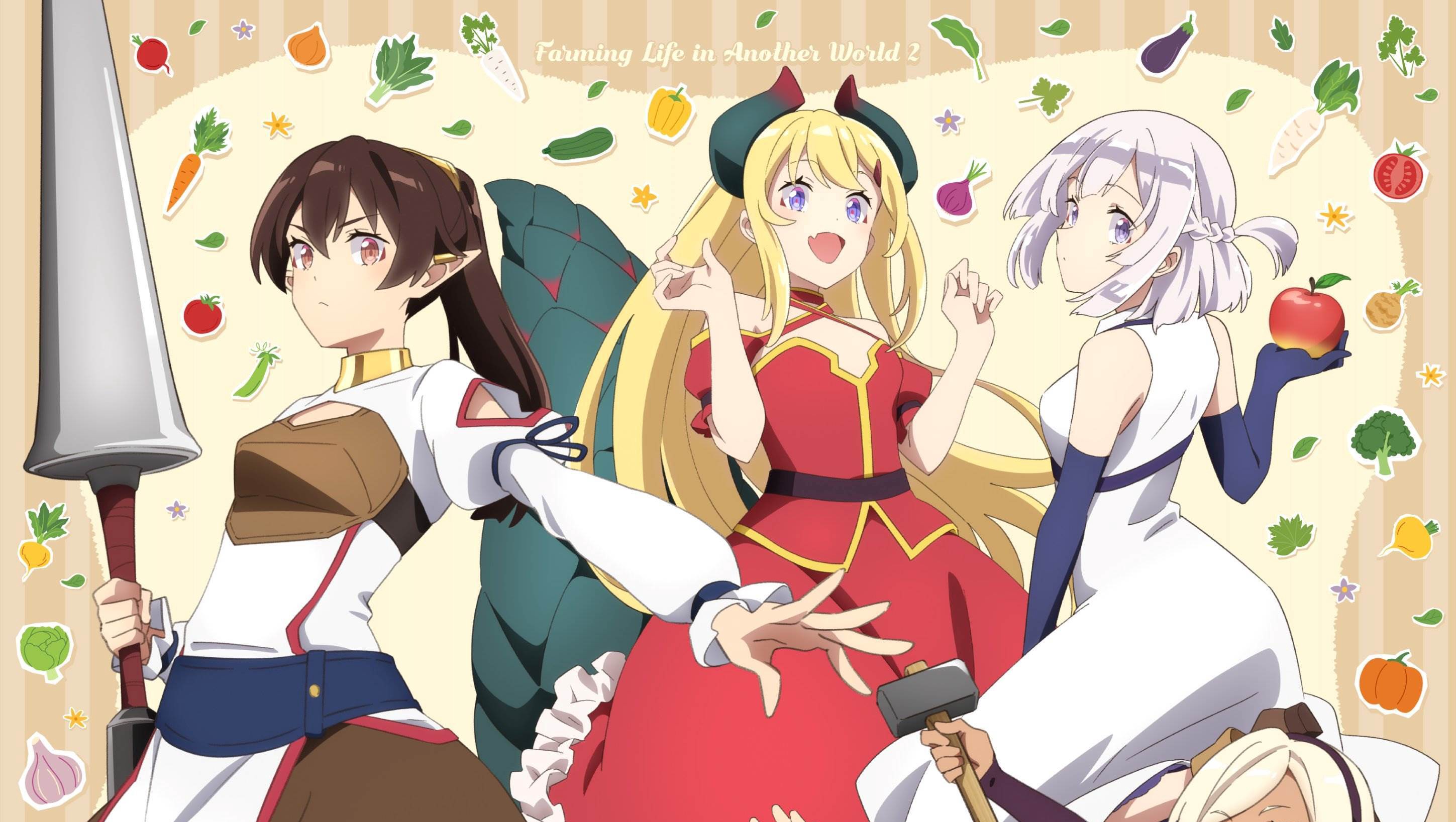 Daftar Pemeran Pendukung Anime 'Isekai Nonbiri Nouka Season 2' Resmi Diungkap!