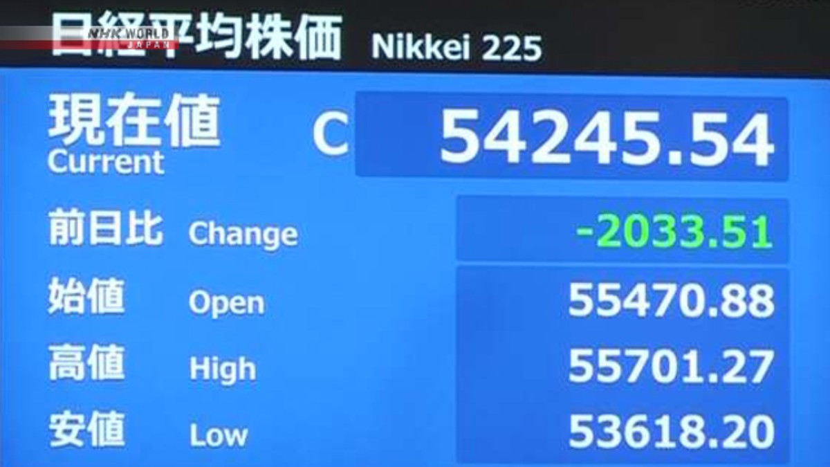 Berlanjut, Saham Tokyo Anjlok Hari Ketiga Akibat Ketegangan di Timur Tengah