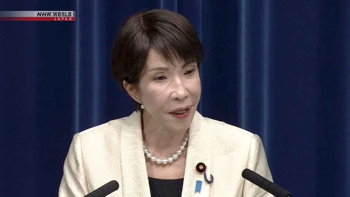 PM Takaichi Berbicara kepada Wartawan Pasca Terpilih Kembali di Diet