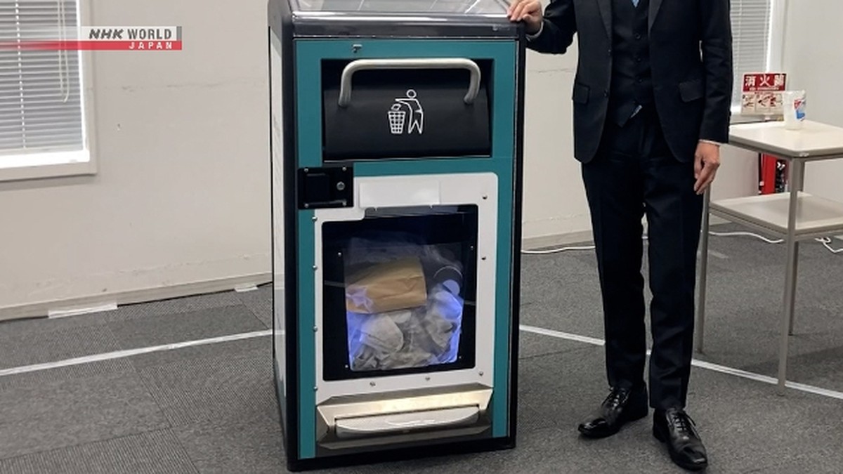 Akihabara Pasang Tempat Sampah Pintar! Solusi Kebersihan Distrik Anime