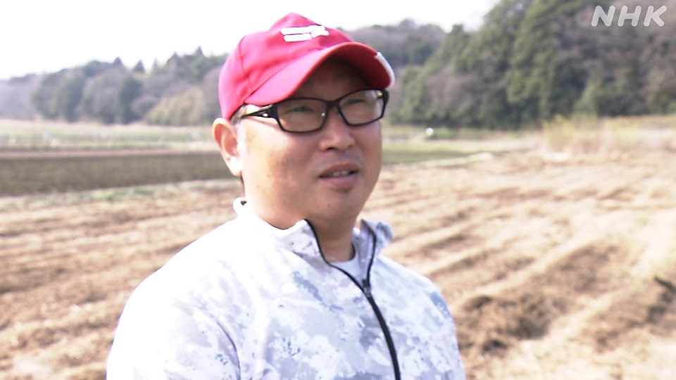 Nakayama Kazuya saat sedang bekerja di Ibaraki.