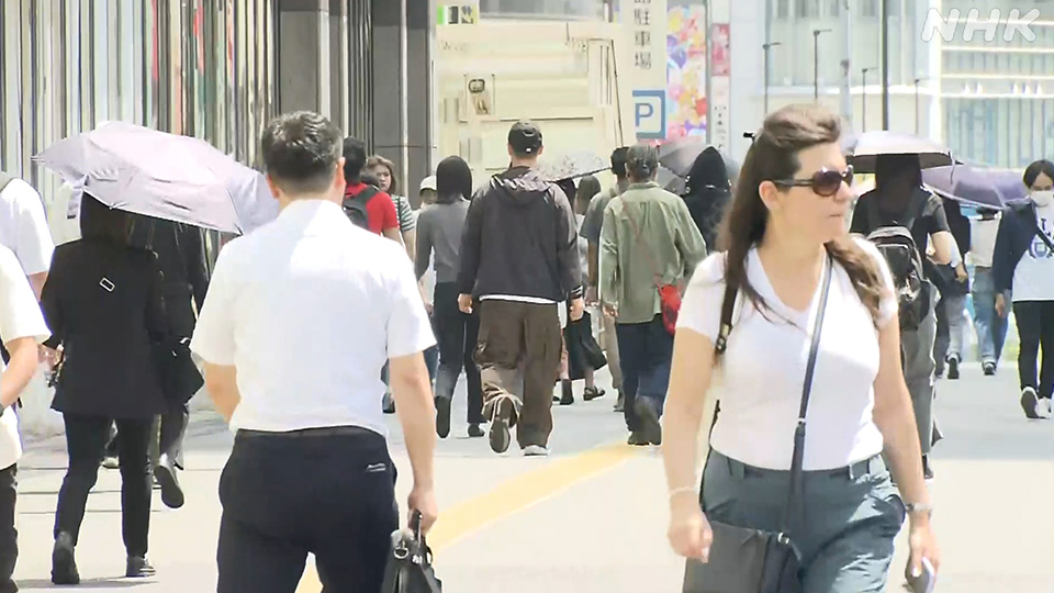 Suhu Jepang Melonjak Lampaui 30 Derajat Celsius, Warga Diimbau Waspadai Sengatan Panas - visual artikel