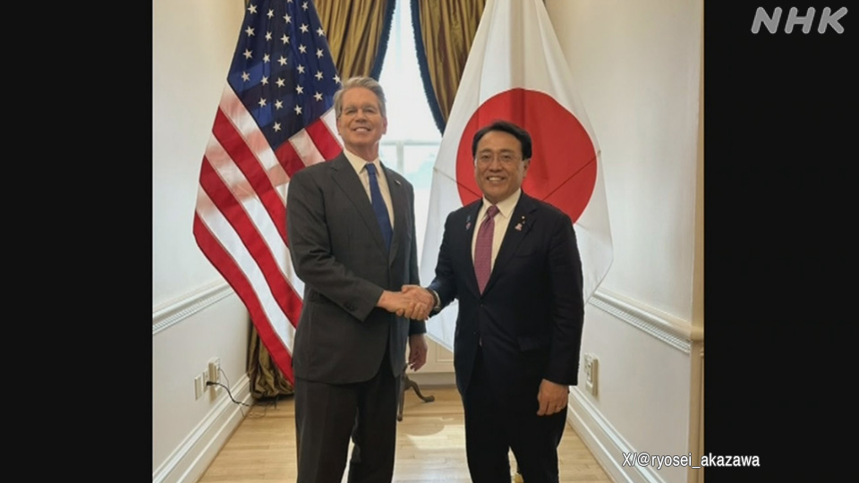 Menteri Revitalisasi Ekonomi Akazawa Ryosei saat mengunjungi Washington untuk membahas kebijakan tarif