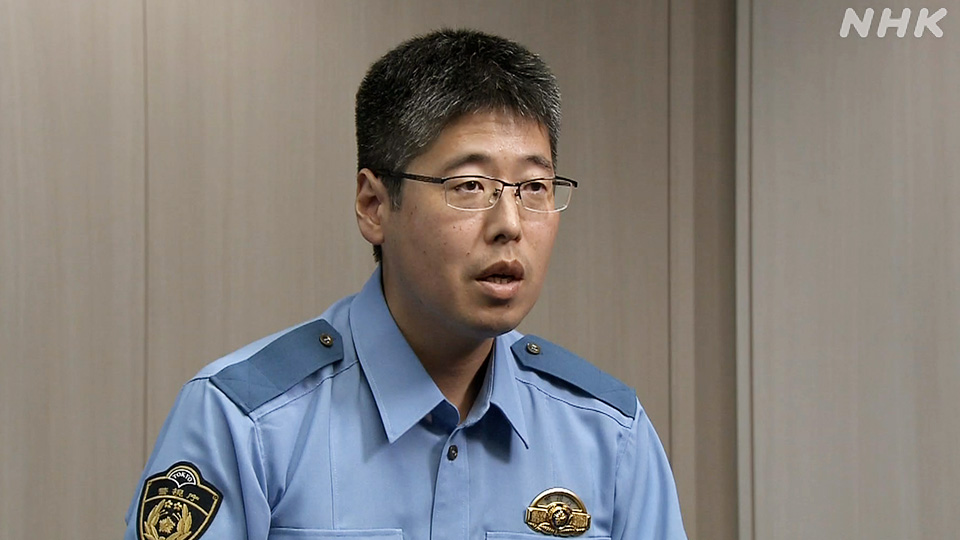 Takahashi Daisaku, pejabat Departemen Kepolisian Metropolitan Tokyo yang bertanggung jawab atas pengamanan selama periode pemilihan Majelis Tinggi.