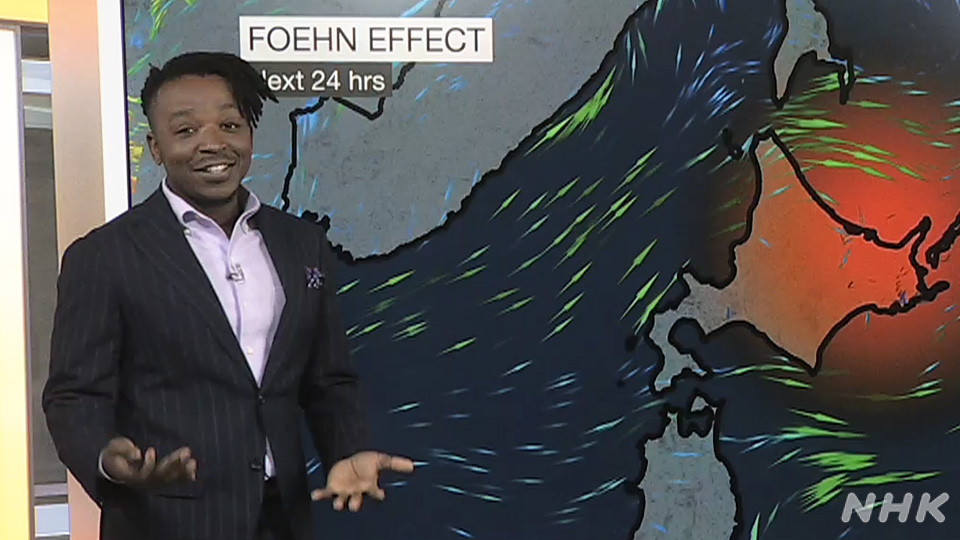 Meteorolog NHK World, Tsietsi Monare