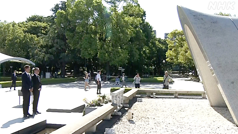 Ketua Komite Nobel Kunjungi Hiroshima dan Nagasaki Jelang Peringatan 80 Tahun Bom Atom - visual artikel