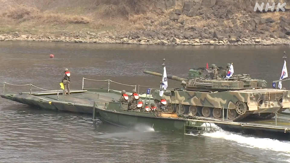 Latihan militer gabungan AS dan Korea Selatan pada Maret 2025