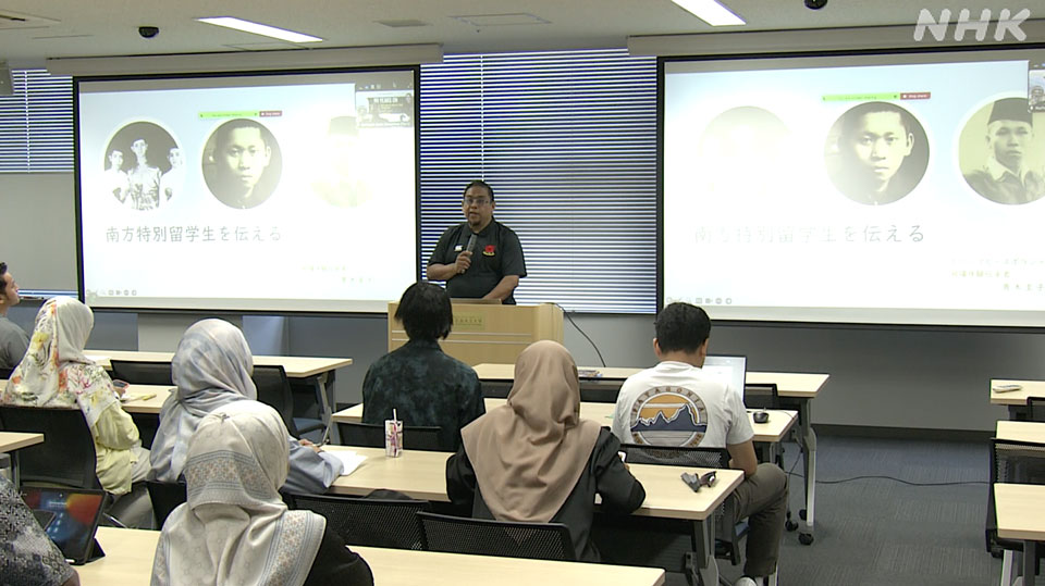 Salah satu peserta seminar mencatat bahwa Perdamaian tidak mengenal batas meskipun terdapat perbedaan keyakinan atau agama.