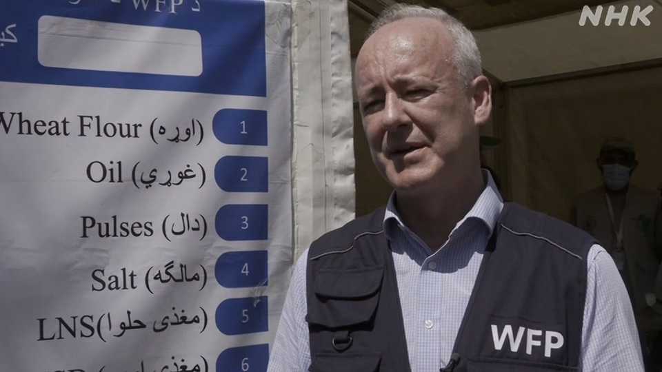 John Aylieff, Direktur Program Pangan Dunia (WFP) untuk Afghanistan.