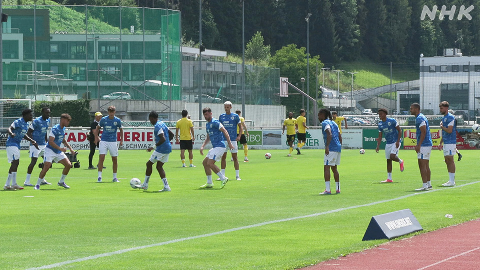 Suasana latihan pemain dari klub-klub Liga Eropa