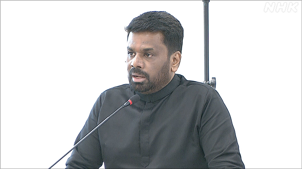 Dissanayake menghadiri forum bisnis di Tokyo.
