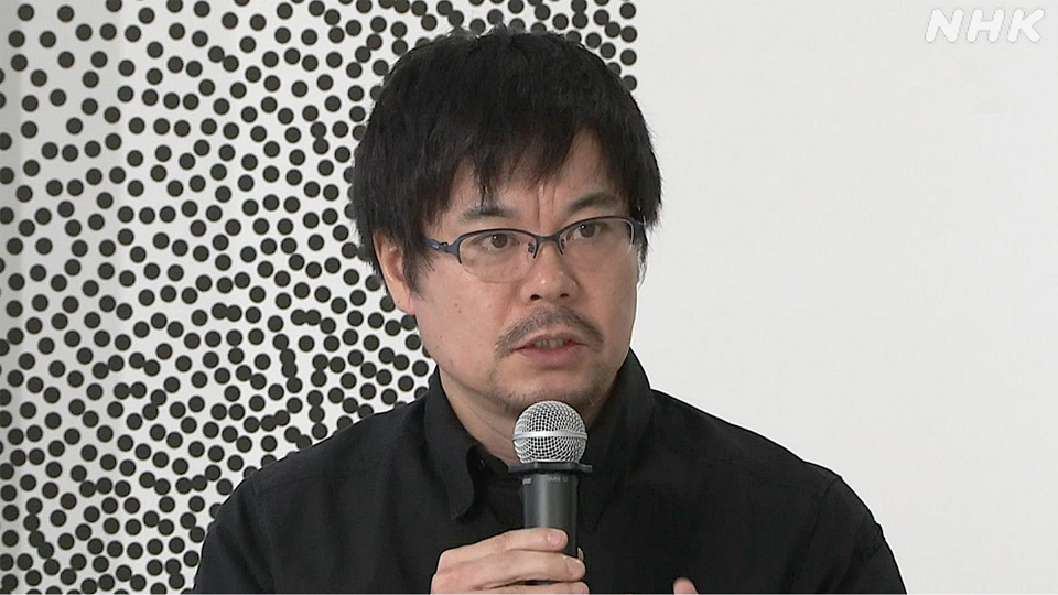 Harigaya Tsutomu, jurnalis APF News, saat memberikan keterangan dalam konferensi pers di Tokyo pada September lalu.