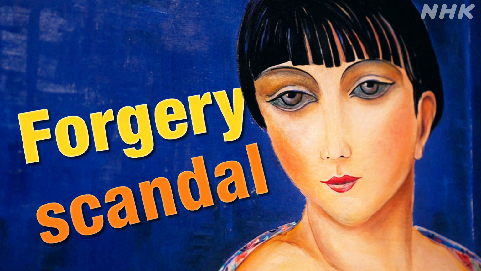 Lukisan Kiki de Montparnasse dalam koleksi perusahaan Jepang yang diduga palsu