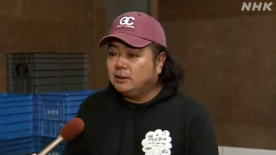 Beruang telah merusak parah kebun apel dan persik milik Ikeda Takahiro di Kota Kazuno, Prefektur Akita.