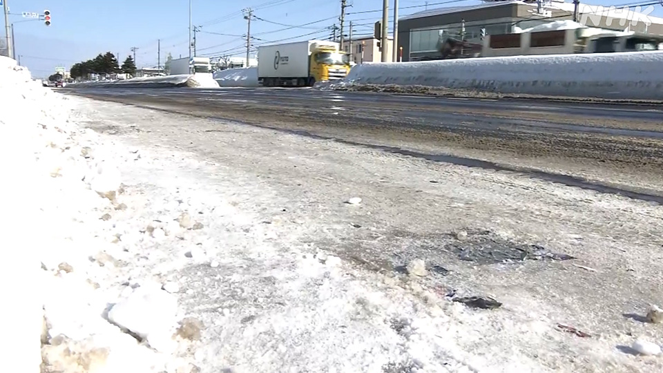 Lokasi kecelakaan tabrak lari pada 2022 di Hokkaido