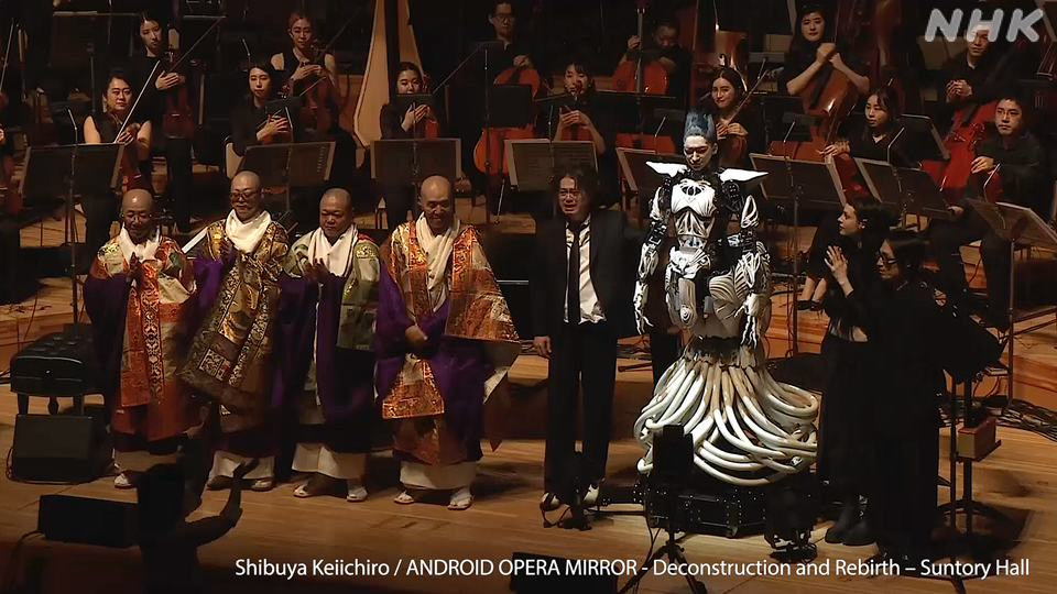 Sesi penghormatan terakhir untuk opera tersebut.