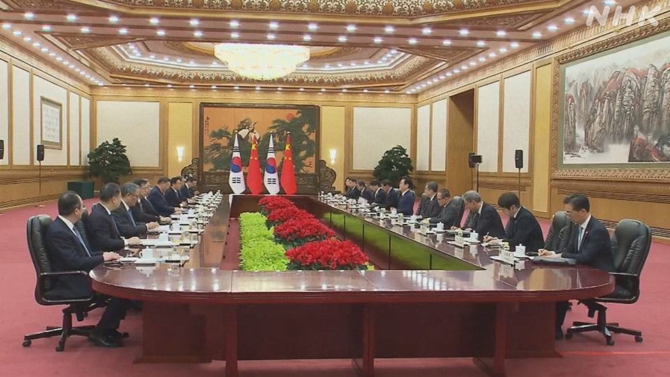 China dan Korea Selatan mengadakan pertemuan puncak di Beijing awal bulan ini.