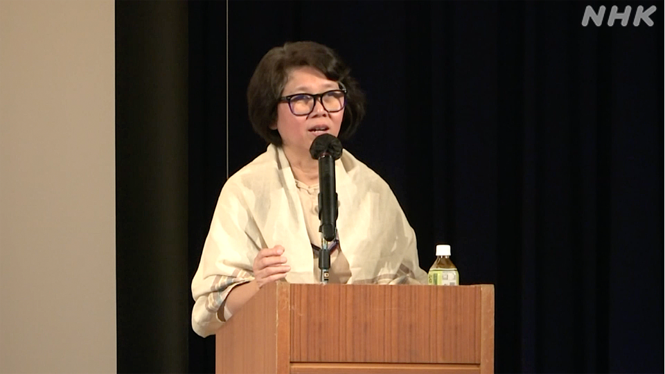 Kuliah Ma Thida di Osaka, 25 Januari