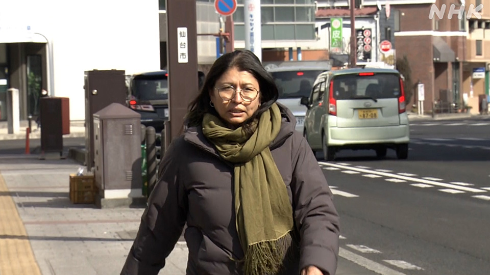 Bhawani Duwadi, warga Kota Sendai asal Nepal.