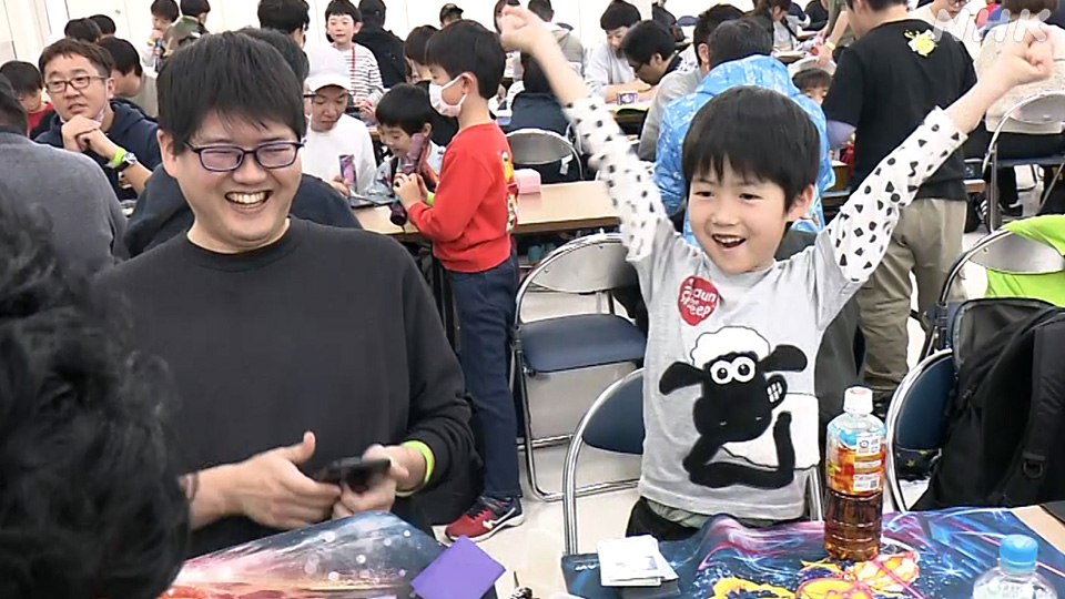 Kanno bersama putranya