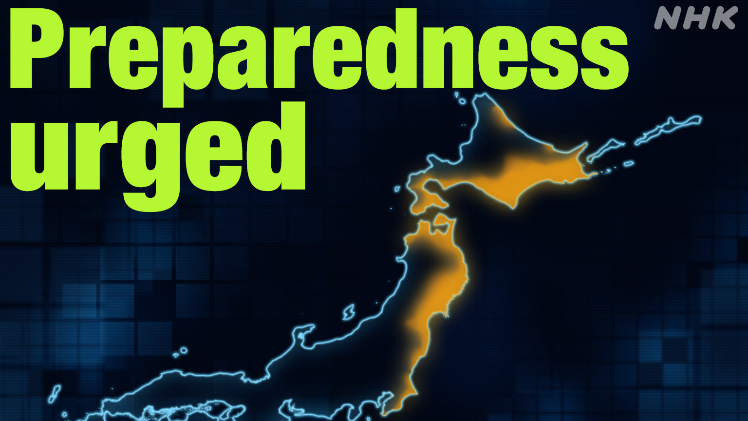 Visualisasi peta wilayah Sanriku dan pesisir timur laut Jepang yang terdampak guncangan gempa.