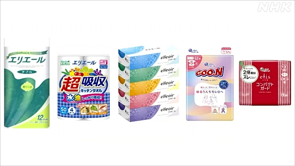 Sejumlah produk rumah tangga Daio Paper akan segera mengalami kenaikan harga.