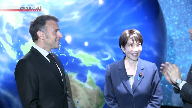 Takaichi dan Macron Kunjungi Perusahaan Antariksa Astroscale di Tokyo
