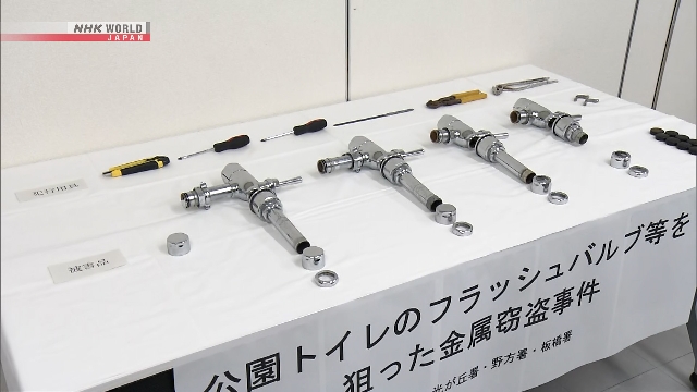 Polisi Tokyo Tangkap Pria Tersangka Pencurian Katup Flush Toilet Umum