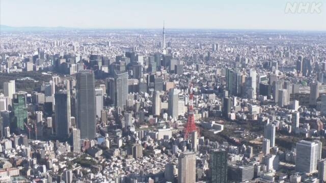 Ilustrasi wilayah perkotaan padat di Tokyo yang berisiko terdampak gempa bumi besar.