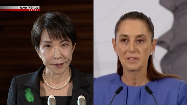 Presiden Meksiko memberikan keterangan pers mengenai rencana ekspor minyak mentah ke Jepang.