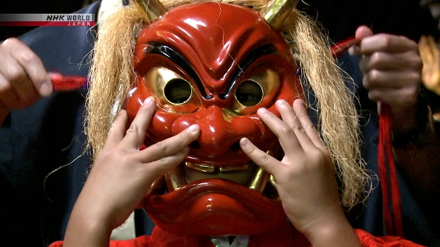 Anak-Anak di Shiga Ikuti Ritual 'Onibashiri' untuk Doakan Kesehatan