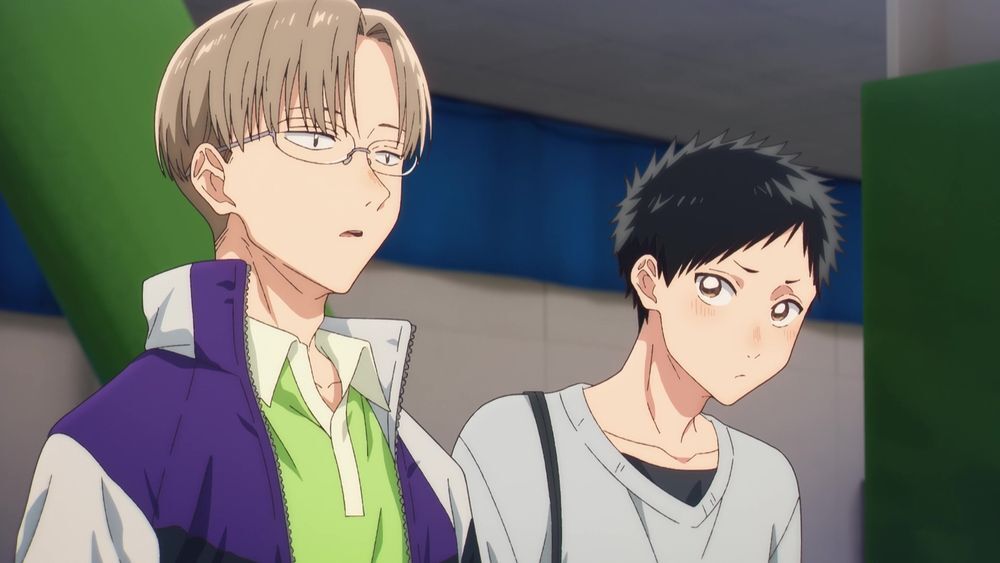 Romansa Bertemu Olahraga: Shouya Chiba dan Akari Kitou Membahas Ao no Hako - visual tambahan dari sumber