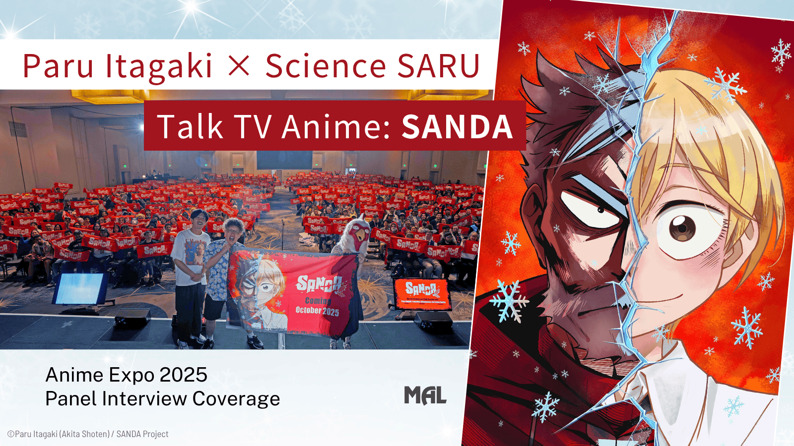 Paru Itagaki dan Science SARU Bagikan Detail Anime 'SANDA' di Anime Expo 2025