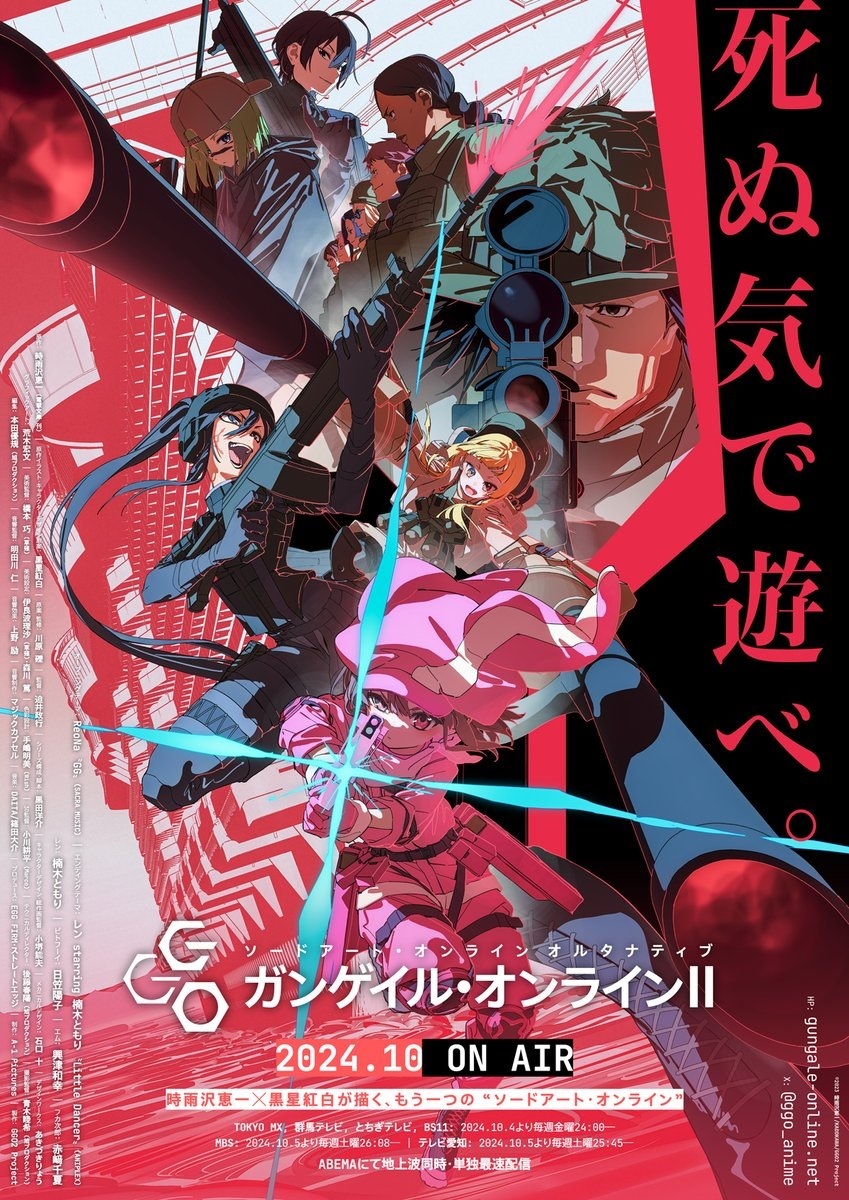 Ilustrasi berita Sword Art Online Alternative: Gun Gale Online II Ungkap Staf Tambahan dan Promo Utama
