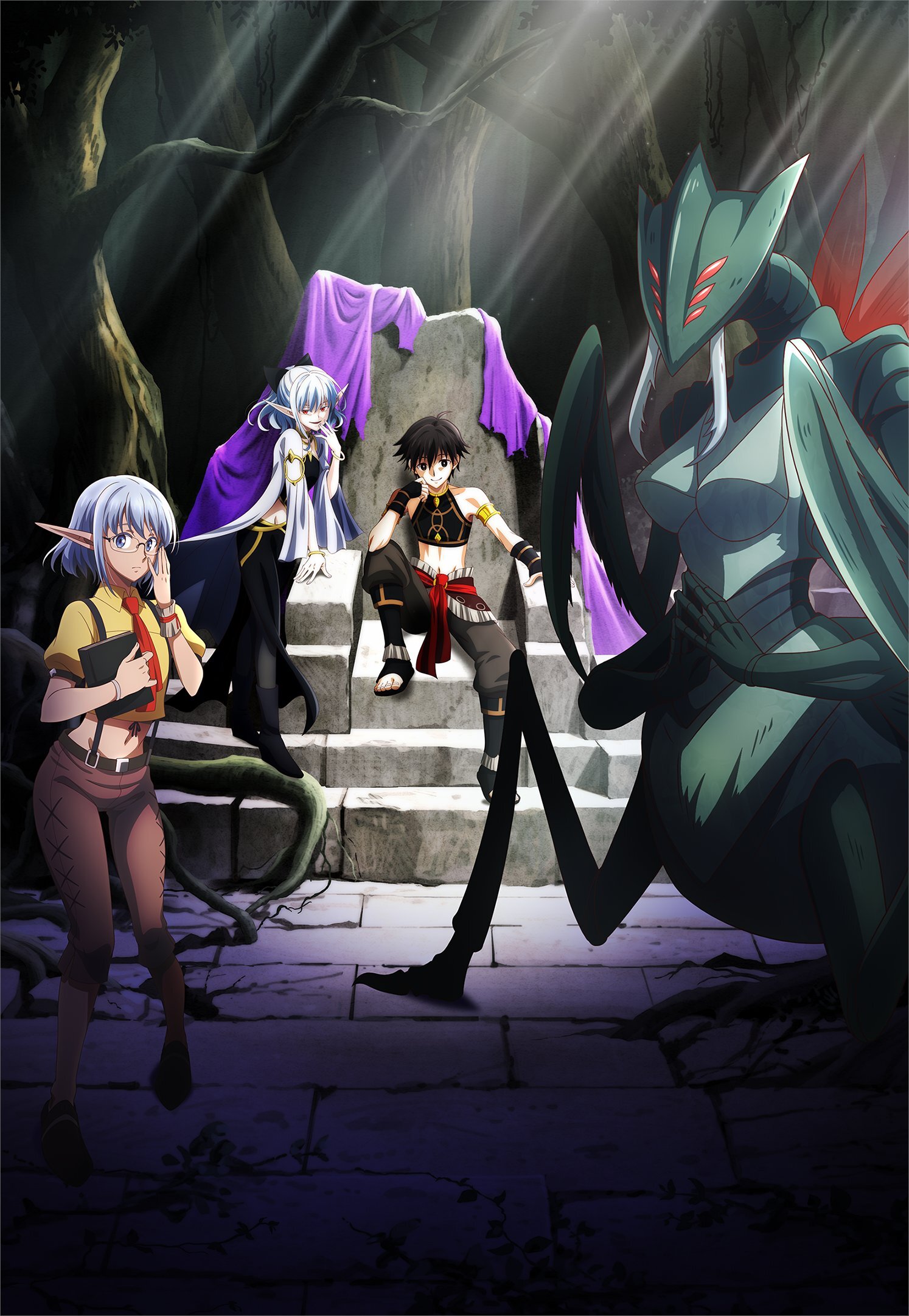 Ilustrasi berita Anime Isekai Mokushiroku Mynoghra Umumkan Tambahan Pemeran dan Visual Baru