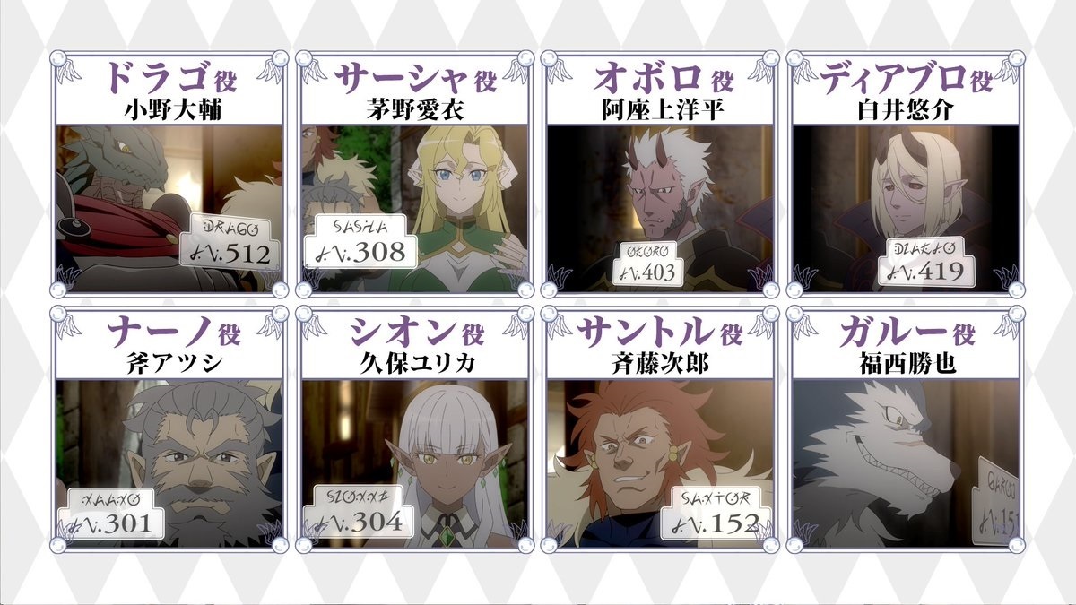 Ilustrasi berita Anime 'My Gift Lvl 9999 Unlimited Gacha' Ungkap Delapan Pengisi Suara Tambahan