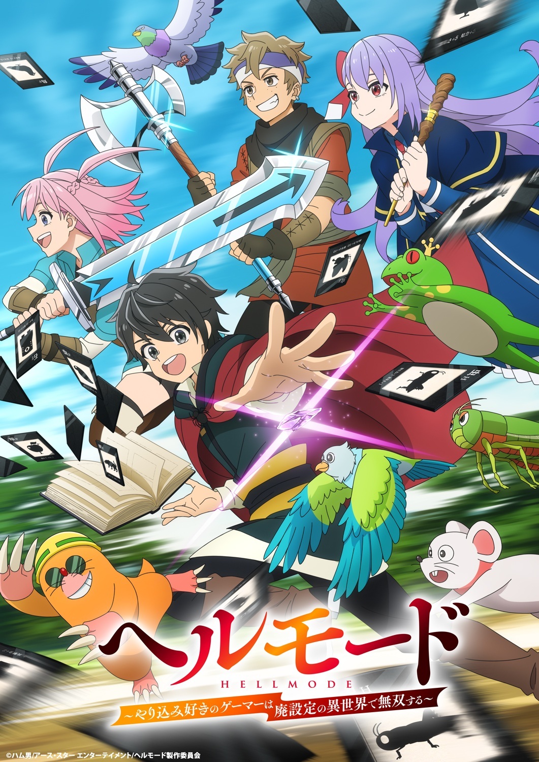 Ilustrasi berita Anime 'Hell Mode' Ungkap Staf Utama, Lagu Tema, dan Video Promo Perdana