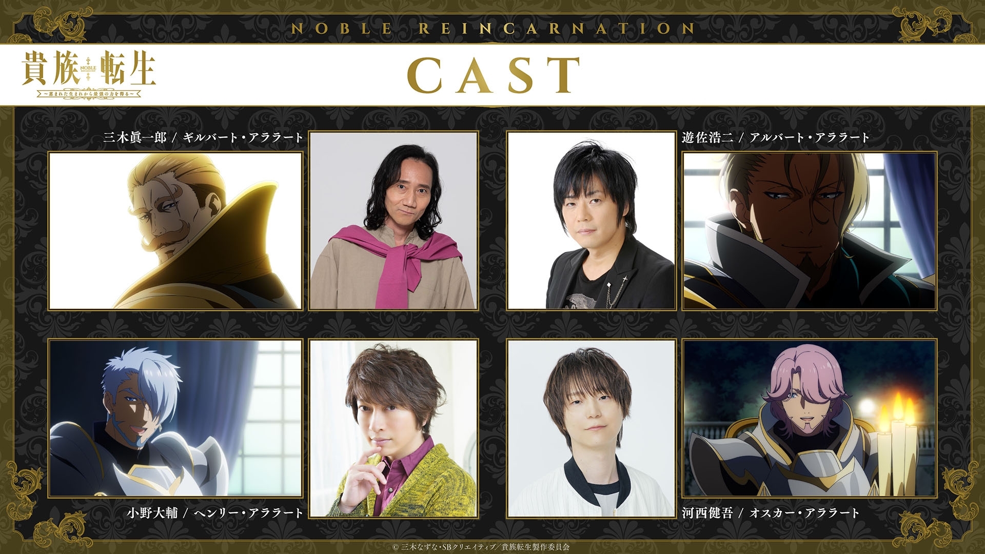 Ilustrasi berita Anime Kizoku Tensei Umumkan Jajaran Pengisi Suara Tambahan