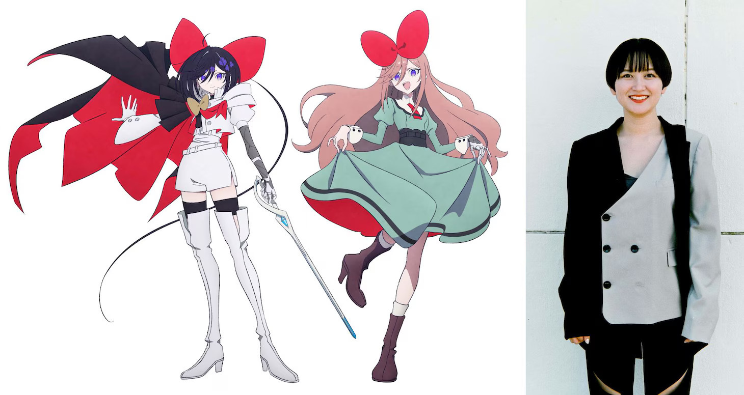 Visual utama film anime The Ribbon Hero yang menampilkan karakter Sapphire.