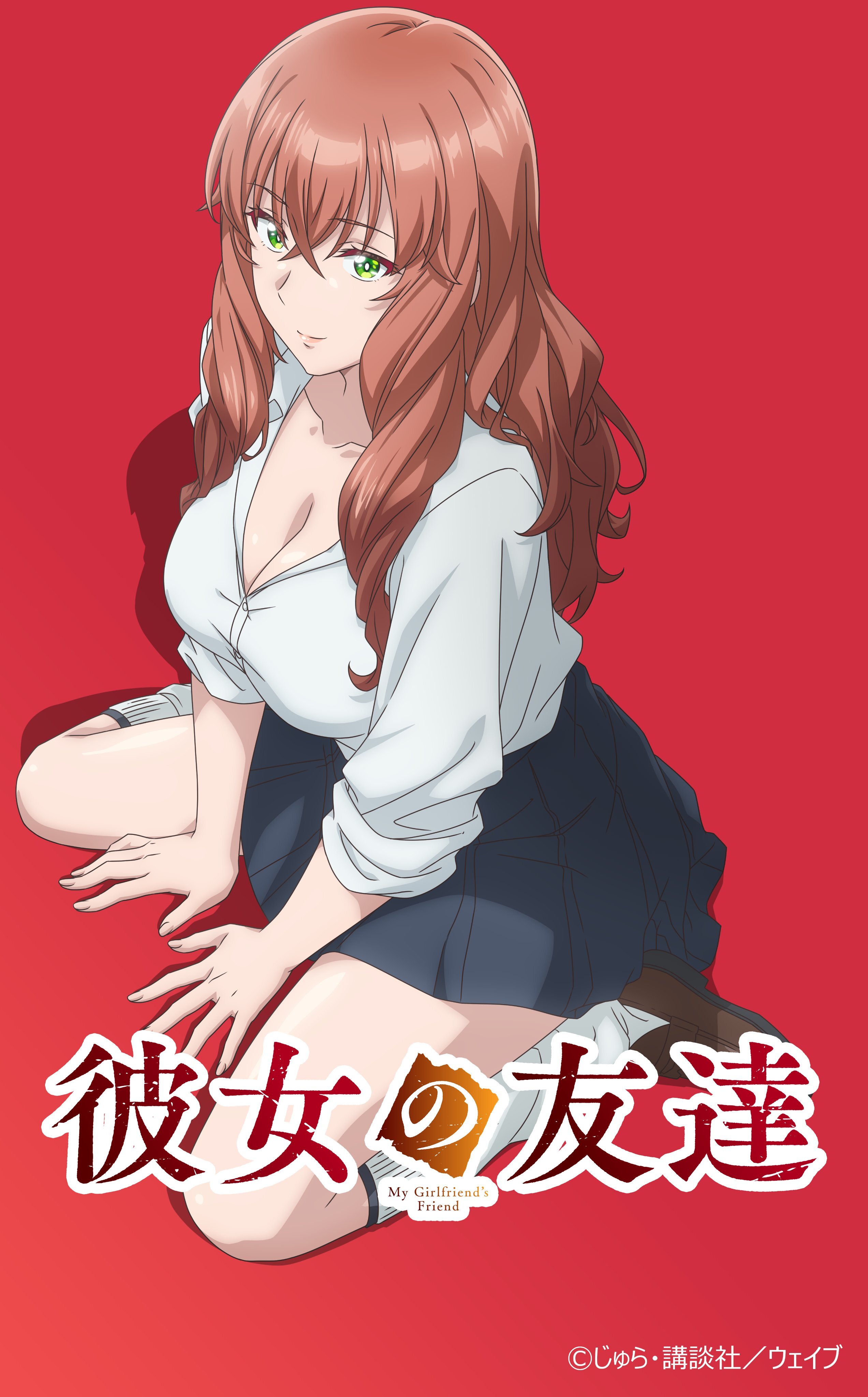Visual kunci pertama adaptasi anime televisi Kanojo no Tomodachi.