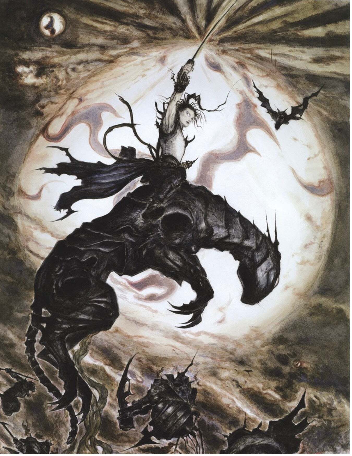 Anime Orisinal Karya Yoshitaka Amano, Zan, Masuk Produksi