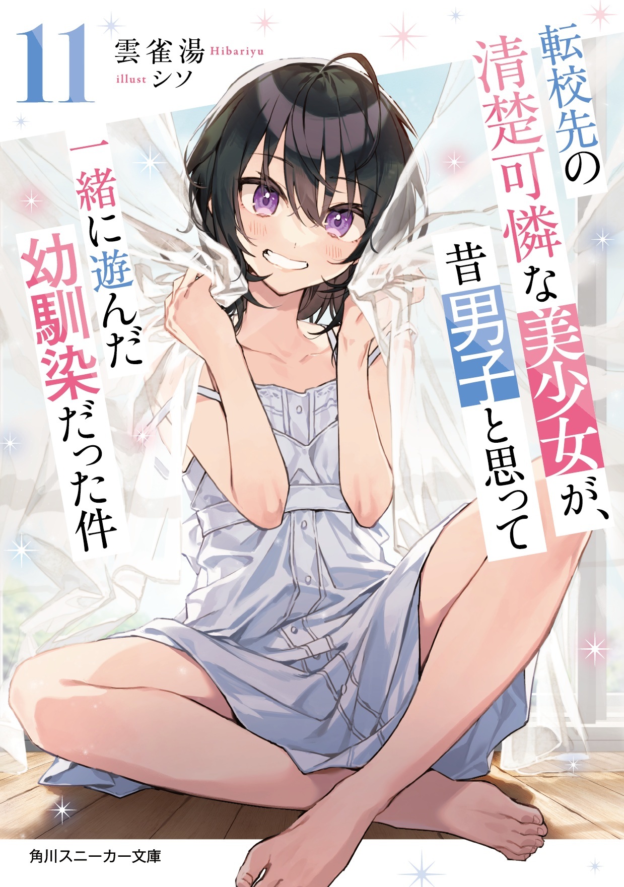 Ilustrasi light novel Tenbin yang berakhir di volume ke-11
