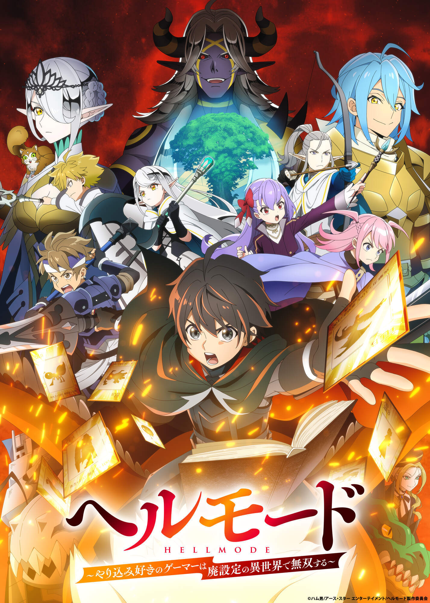 Hell Mode Musim Kedua Umumkan Cast Tambahan untuk Arc Rosenheim - visual tambahan dari sumber