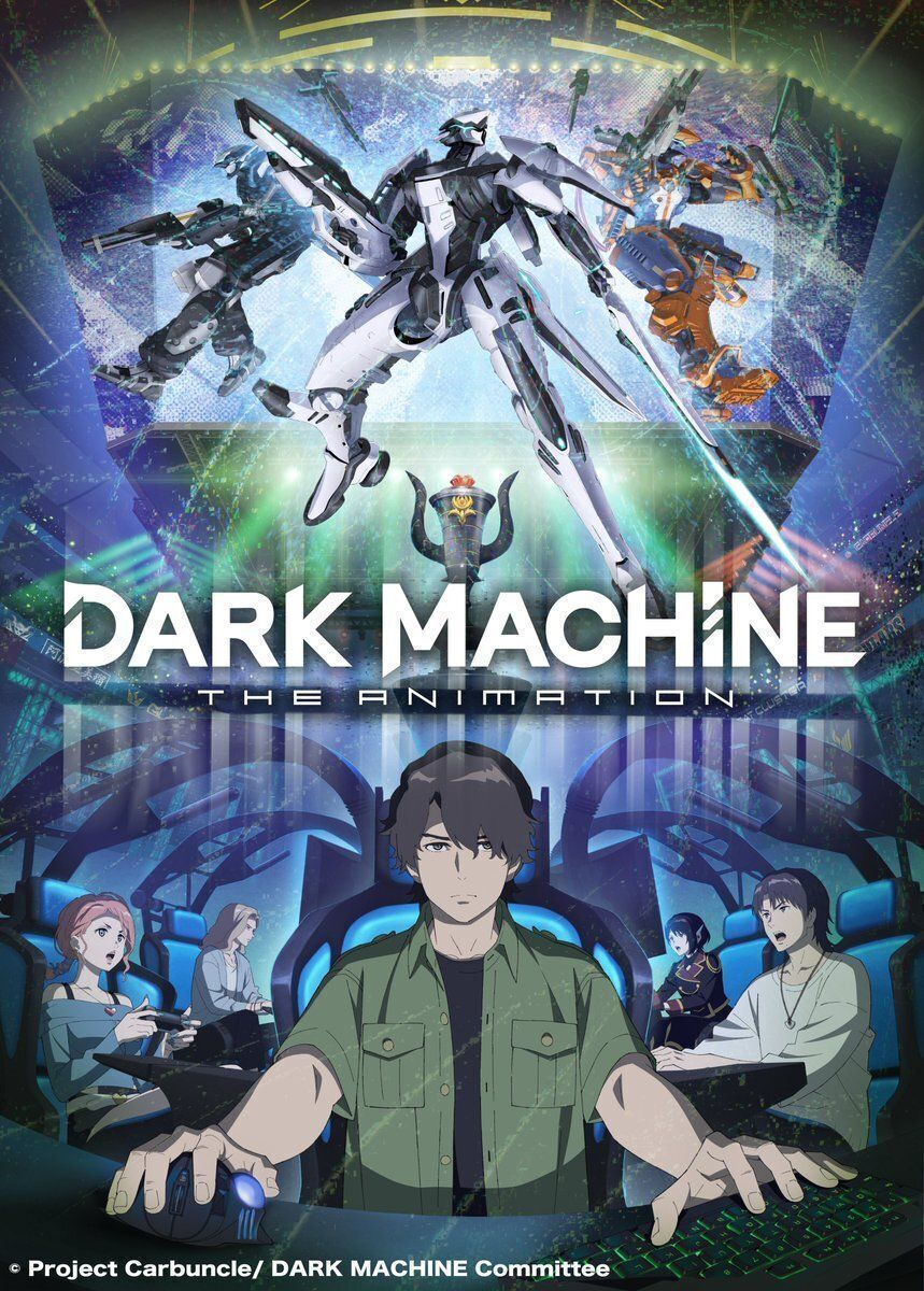 Visual promosi anime televisi Dark Machine: The Animation yang akan tayang Oktober 2026