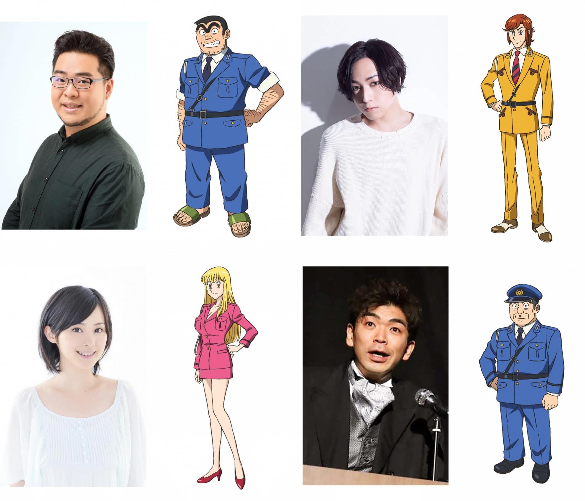 Visual promosi anime Shin Kochira Katsushikaku Kameari Kouenmae Hashutsujo